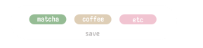 preference tags panel