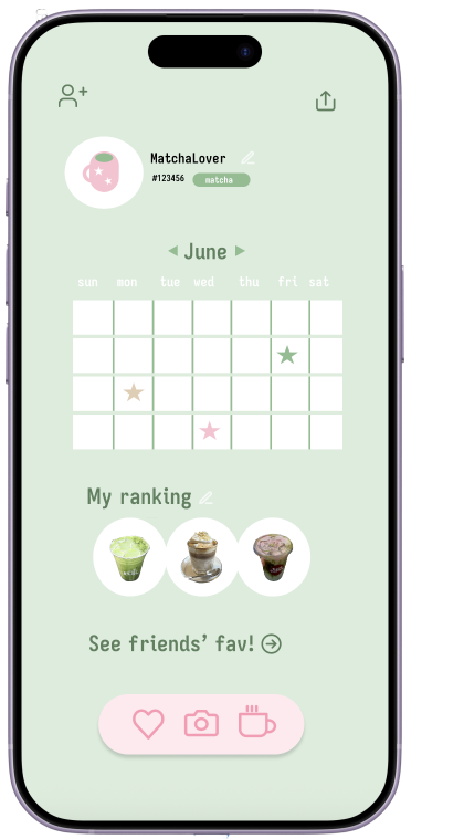 drink category preferences screen